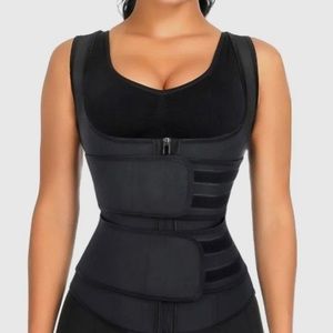 Waist Trainer Vest - Double Snap